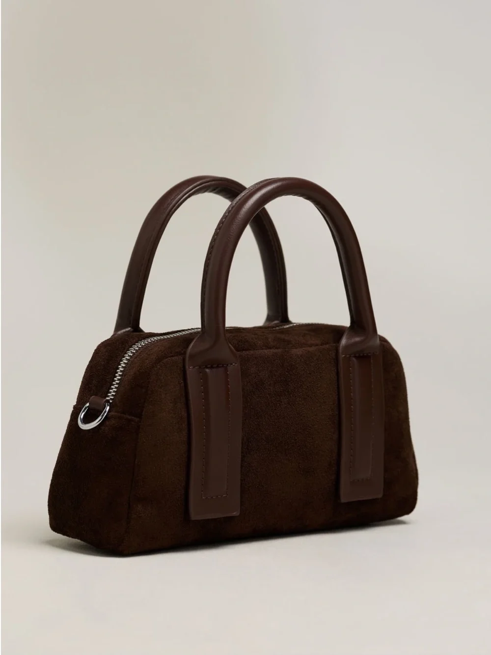 Anthropologie Noya Mini Faux Suede Bag
